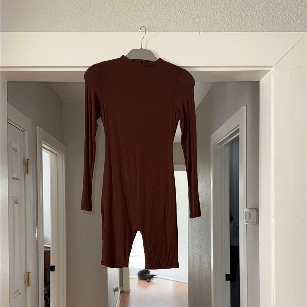Naked Wardrobe Chocolate Bodysuit